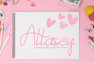 Attasey Signature: A Modern Script Font for Creative Projects