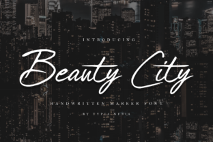 Beauty City: A Script Handwritten Font That Elevates Brand Identity
