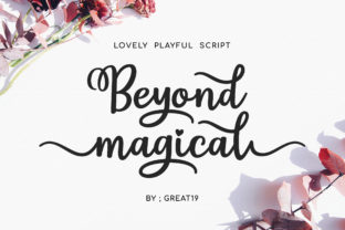 Beyond Magical: A Unique Script Handwritten Font for Creative Projects