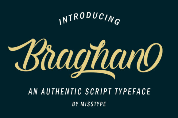 Braghan: A Script Font for Elegant Web Design