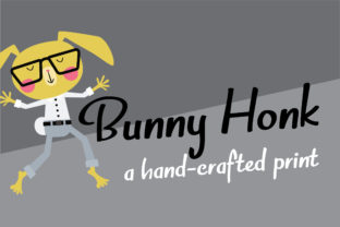 Bunny Honk: A Script Font for Creative Campaigns and Branding