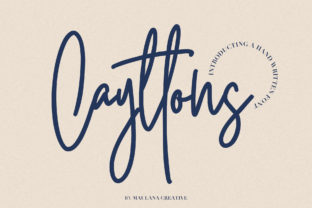 Cayttons: The Font That Elevates Your Brand with a Handcrafted Touch