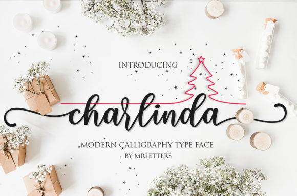 Charlinda: A Sweet and Friendly Script Font for Crafters and Designers