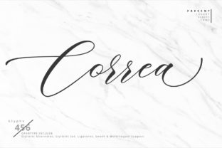 Correa Script: A Modern Handwritten Font for Editorial Design