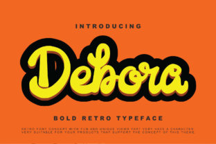 Debora: A Vintage Handwritten Font for Editorial Elegance
