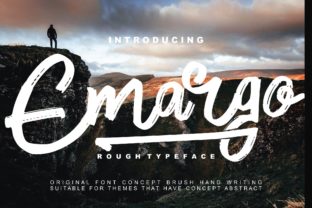 Emargo: A Script Handwritten Font That Elevates Your Design