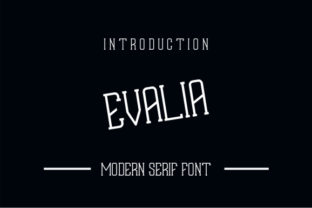 Evalia: A Serif Font That Elevates Brand Campaigns