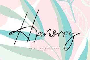 Hamorry: The Modern Handwritten Font for Dynamic Branding and Digital Campaigns