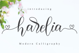 Harelia Script: A Font That Breathes Life into Handmade Creations