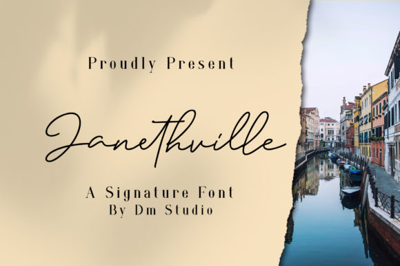 Janethville: The Font That Elevates Your Brand’s Visual Identity