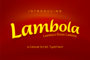 Lambola: A Playful Script Font for Digital Branding