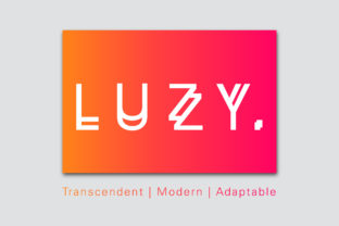 Luzy: A Modern Sans Serif Font for Creative Designers