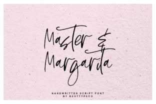 Master Margarita: A Font for Elegant Storytelling