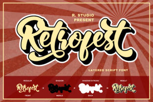 Retrofest: A Font That Elevates Your Brand’s Retro Charm
