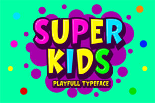 Super Kids: A Fun and Cool Display Font for Web Design