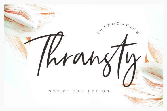 Thransty: The Perfect Font for Authentic Branding and Creative Design