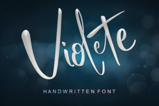 Violete: A Script Font for Editorial Design and Creative Projects